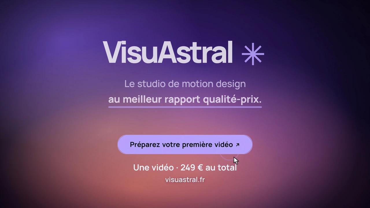 Le film de présentation du studio VisuAstral